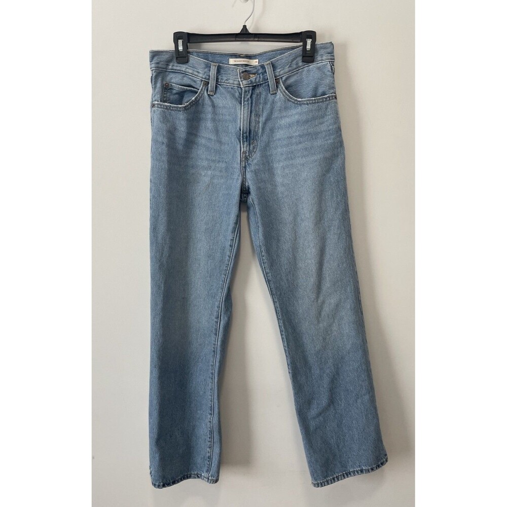 Levi's 94 Baggy Bootcut Jeans Light Wash Mid Rise Size 28 Normcore Everyday Flaw